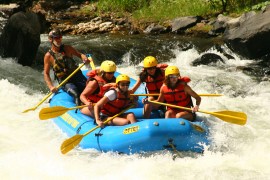 rafting