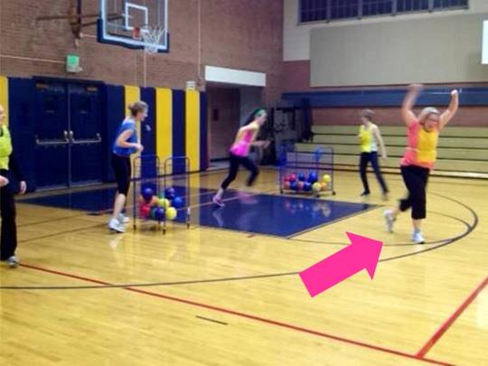 arianne rocks with arrow